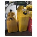 Two 5 Gallon Fuel Cans