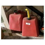 Two 5 Gallon Fuel Cans