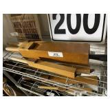 3 Wood Pipe Organ Pipes