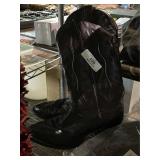 Ostrich Skin Nocona Boots
