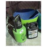 Chemical Sprayer & Tubs