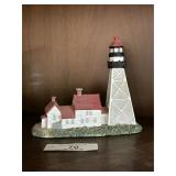Large Stamped Lighthouse Collectible