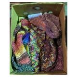 Box of Retro Vintage Scarves