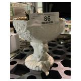 Vintage Lefton Cherub Planter