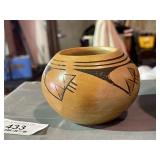 Native American Hopi-Tewa Pottery Jar