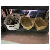 Electric Cords & Basket