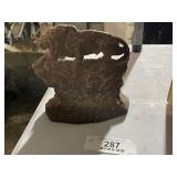 Antique Cast Iron Doorstop