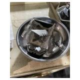 Metallic Tray & Contents