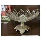 Pressed Crystal Bowl