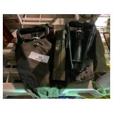 2 Military Folding Shovels & Light