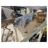 Pottery Vase & Collectibles