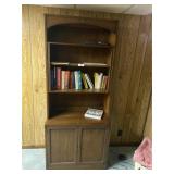 2 Piece Bookcase & Books