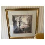 Large Framed Decorator Print