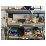 2 Shelves of Household Misc.