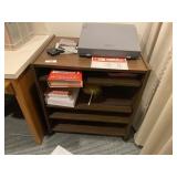 Rolling Typewriter Table & Typewriter