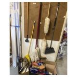 Misc. Housewares Along Wall & Floor In Workshop