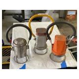 3 Vintage Lanterns