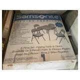 Samsonite Card Table & Chairs