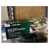 Binoculars & Brass 3 Arm Sprinkler