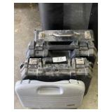 4 Empty Tool Boxes