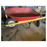Rubber Tire Wheel Barrow