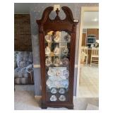 Lighted Glass Door Curio Cabinet