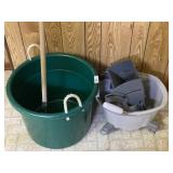 Mop Bucket, Mop & Half Barrel