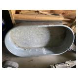Galvanized Water Trough