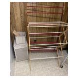 Dehumidifier & 2 Folding Clothes Racks