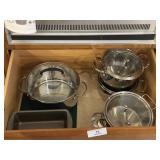 Drawer of Cookware & Misc.