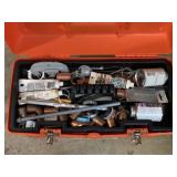 Toolbox of Plumbing Supplies