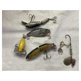 6 Vintage Fishing Lures