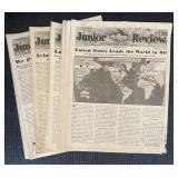 Issues of Junior Review Newspapers