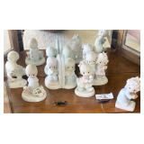 7 Enesco Precious Moments Figurines