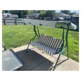 Porch Swing with Canopy