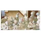 9 Enesco Precious Moments Figurines