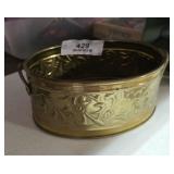 Solid Brass Planter