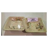 Schumann Arzberg Bavaria Wild Rose Trinket Dishes