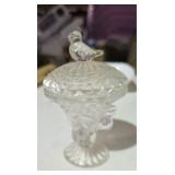 Byrdes Led Crystal Trinket Dish