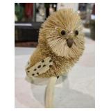 Large Owl Bottle Brush