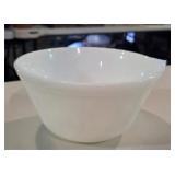 Large Fire King Milk Glass Bowl