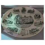 Litho Sketch Rhode Island Plate