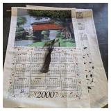 Fabric Calendars & Wooden Shoe Horn