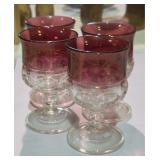4 Kings Crown Stem Glasses