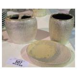 Gold Ornate Bathroom Set