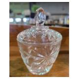 Vintage Anchor Hocking Star of David Candy Dish