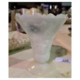Vintage Milk Glass Vase
