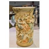 Vintage Chalk Ware Figural Vase