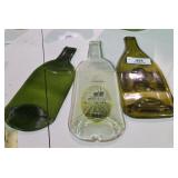 3- Glass Trivets
