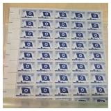 1957 Geodetic Survey 3 Cent Stamps